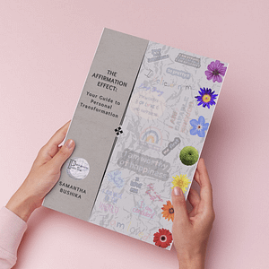 Affirmation Effect Mockup The Affirmation Effect workbook Mockup